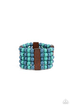 Load image into Gallery viewer, Island Soul - Blue Bracelet - Sabrina&#39;s Bling Collection