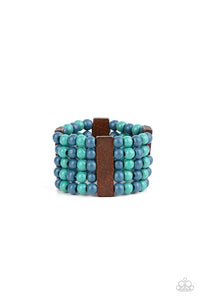 Island Soul - Blue Bracelet - Sabrina's Bling Collection
