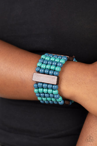 Island Soul - Blue Bracelet - Sabrina's Bling Collection