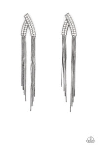 It Takes Two To TASSEL - Black Earrings - Sabrina's Bling Collection Earrings