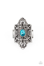 Load image into Gallery viewer, Perennial Posh - Blue Ring - Sabrina&#39;s Bling Collection