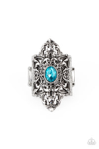 Perennial Posh - Blue Ring - Sabrina's Bling Collection