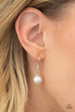 Load image into Gallery viewer, Powerhouse Pose - White Pearl Necklace - Life Of The Party February 2022 - Sabrina&#39;s Bling Collection