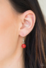 Load image into Gallery viewer, Soar With The Eagles - Red Necklace - Sabrina&#39;s Bling Collection