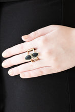 Load image into Gallery viewer, Simply Saharan - Brass    Paparazzi Jewelry Ring - Sabrina&#39;s Bling Collection