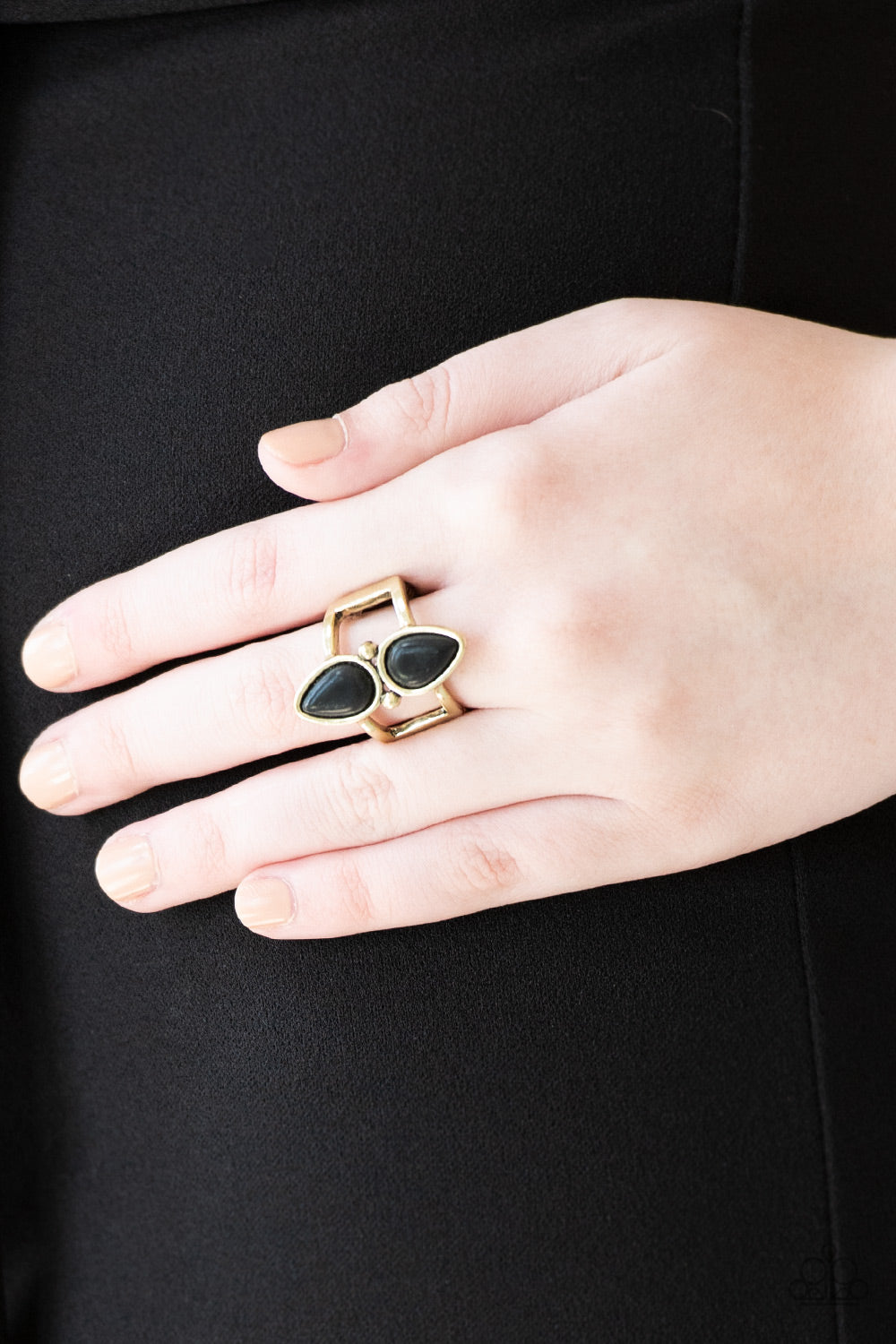 Simply Saharan - Brass    Paparazzi Jewelry Ring - Sabrina's Bling Collection