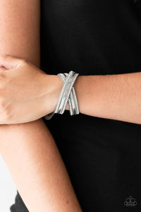 Rocker Rivalry - Silver Bracelet - Sabrina's Bling Collection