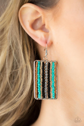 Beadwork Wonder - Black Earrings - Sabrina's Bling Collection