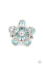 Load image into Gallery viewer, Botanical Ballroom - Blue Ring - Sabrina&#39;s Bling Collection