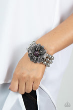 Load image into Gallery viewer, Botanical Bravado - Purple Rhinestone Bracelet - Sabrina&#39;s Bling Collection