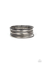 Load image into Gallery viewer, Circlet Circus - Multi Silver &amp; Gunmetal Bracelets - Sabrina&#39;s Bling Collection