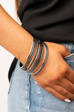 Load image into Gallery viewer, Circlet Circus - Multi Silver &amp; Gunmetal Bracelets - Sabrina&#39;s Bling Collection
