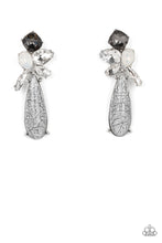 Load image into Gallery viewer, DIY Dazzle - Silver Teardrop Rhinestone Earrings - Sabrina&#39;s Bling Collection