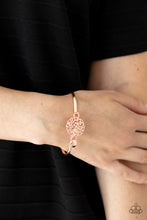 Load image into Gallery viewer, Filigree Fiesta - Rose Gold Bracelet - Sabrina&#39;s Bling Collection