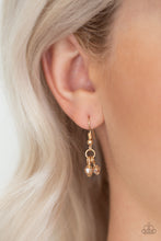 Load image into Gallery viewer, First Class Fringe - Gold Necklace - Sabrina&#39;s Bling Collection