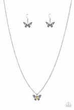 Load image into Gallery viewer, Flutter Love - Yellow Butterfly Necklace - Sabrina&#39;s Bling Collection