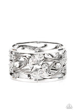 Load image into Gallery viewer, Garden Masquerade - White Bracelet - Sabrina&#39;s Bling Collection