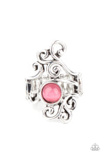 Load image into Gallery viewer, Glimmering Grapevines - Pink Cat&#39;s Eye Stone Ring - Sabrina&#39;s Bling Collection