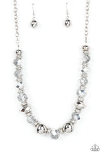 Load image into Gallery viewer, Interstellar Influencer - Silver Metallic Necklace - Sabrinas Bling Collection