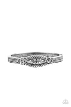 Load image into Gallery viewer, Locked in Luster - Silver Bracelet - Sabrina&#39;s Bling Collection
