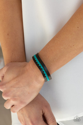 Made With Love - Blue Bracelet - Sabrina's Bling Collection