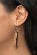 Load image into Gallery viewer, Majorly Moonstruck - Brass Necklace - Sabrina&#39;s Bling Collection