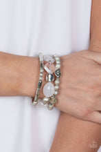 Load image into Gallery viewer, Marina Magic- White Bracelet - Sabrina&#39;s Bling Collection