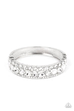 Load image into Gallery viewer, Mega Megawatt - White Rhinestone Bracelet - Life Of The Party February 2022 - Sabrina&#39;s Bling Collection