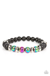 Mega Metamorphic - Multi Lava & Oil Spill Bracelet - Sabrina's Bling Collection