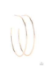 Load image into Gallery viewer, Mega Metro - Gold Hoop Earrings - Sabrina&#39;s Bling Collection