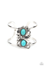 Load image into Gallery viewer, Mojave Flower Girl - Blue Bracelet - Sabrina&#39;s Bling Collection