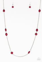 Load image into Gallery viewer, Pacific Piers - Red Necklace - Sabrina&#39;s Bling Collection