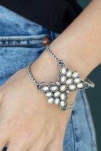Load image into Gallery viewer, Pleasantly Plains - White Bracelet - Sabrina&#39;s Bling Collection
