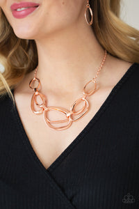 Prehistoric Heirloom - Copper Necklace - Sabrina's Bling Collection