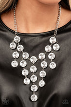 Load image into Gallery viewer, Spotlight Stunner - White Blockbuster Necklace - Sabrina&#39;s Bling Collection