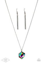 Load image into Gallery viewer, Stellar Serenity - Multi Oil Spill Necklace - Sabrina&#39;s Bling Collection