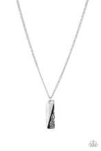 Load image into Gallery viewer, Tag Along - Silver Necklace - Sabrinas Bling Collection