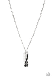 Tag Along - Silver Necklace - Sabrinas Bling Collection