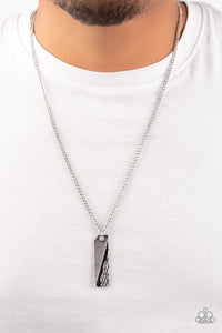 Tag Along - Silver Necklace - Sabrinas Bling Collection