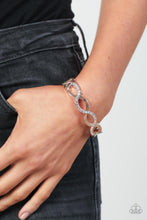 Load image into Gallery viewer, Tailored Twinkle - Rose Gold &amp; Rhinestone Bracelet - Sabrina&#39;s Bling Collection