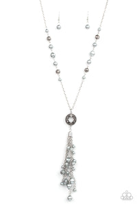 Tasseled Treasure - Silver Necklace - Sabrina's Bling Collection