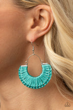 Load image into Gallery viewer, Threadbare Beauty - Blue Earrings - Sabrina&#39;s Bling Collection