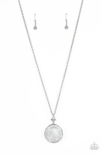 Twinkly Treasury - White Necklace - Sabrina's Bling Collection