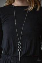 Load image into Gallery viewer, Diva In Diamonds - White Earrings Paparazzi Accessories - Sabrina&#39;s Bling Collection