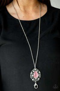 Bewitched Beam - Pink Necklace - Sabrina's Bling Collection
