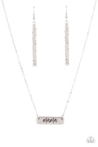 Blessed Mama - Silver "Mama" Necklace - Sabrina's Bling Collection