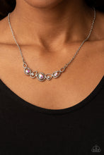 Load image into Gallery viewer, Celestial Cadence - Multi Oil Spill Rhinestone Necklace - Sabrina&#39;s Bling Collection