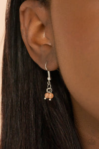 DEW a Double Take - Orange Necklace - Sabrina's Bling Collection