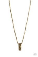Load image into Gallery viewer, Emotion Potion - Brass Necklace - Sabrinas Bling Collection