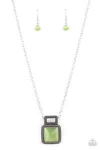 Ethereally Elemental - Green Necklace - Sabrina's Bling Collection